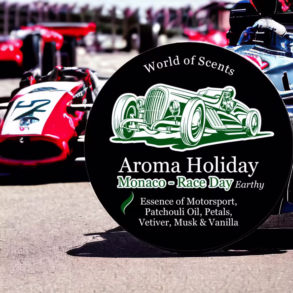 Monaco race day candle